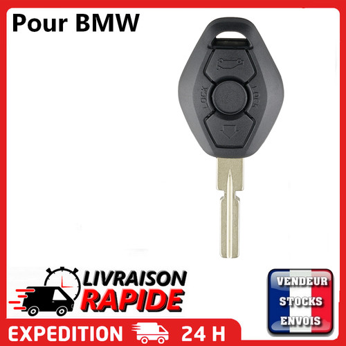 Coque clé plip pour - bmw, 7