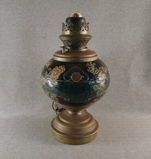 MAGNIFIQUE LAMPE PÉTROLE EN