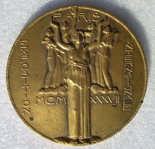 Medaille exposition arts - medaille, &