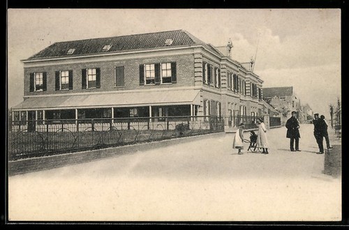 Egmond mer bâtiment de - egmond, mer,
