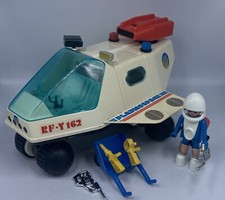 PLAYMOBIL Vintage Playmo Space Navette + Personnage & Accessoires Playmospace