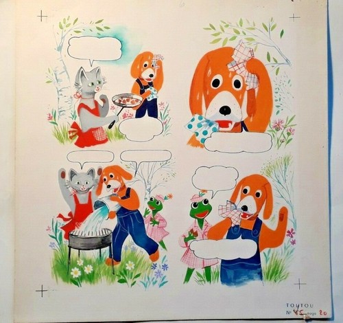 Illustration originale page - illustration, 1