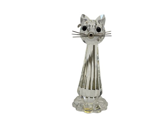 Figurine swarovski chat 5 - figurine, 7,5