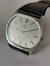 Grande ZÉNITH EXTRA PLATE Acier Cal 2320 SUPERBE .  FONCTIONNE PARFAITEMENT 