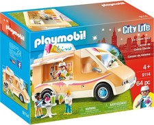 Playmobil réf 9114 neuf camion de glacier, ice cream truck, marchand de glace