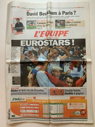 Equipe septembre 2011 - l'equipe,