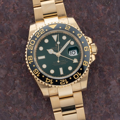 Rolex gmt master 18k - ii,