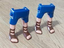 PLAYMOBIL X2 JAMBES BLEUES