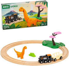 BRIO World 36098 Dinosaur Circle Set 12-Pieces Train and Dinosaur Figure Toy New