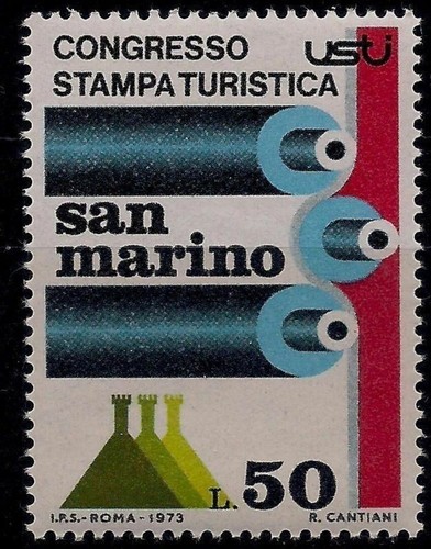 Saint marin 1973 tourisme - 1973,