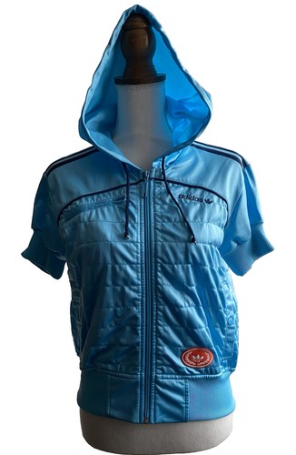 Veste capuche manches courtes - veste,