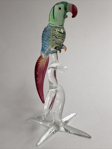 Superbe sculpture perroquet - sculpture,