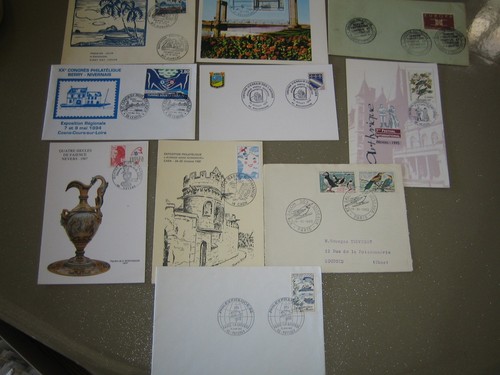 Superbe lot enveloppes - lot, 10