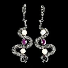 925 Argent Sterling Boucles