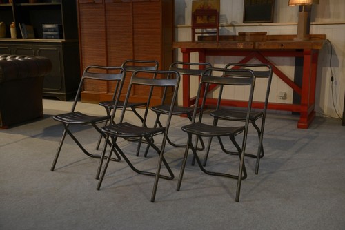 Chaises pliantes industrielles