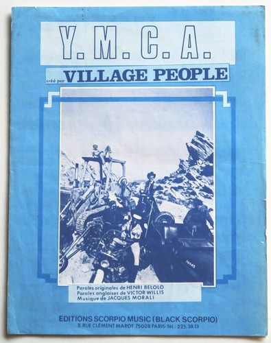 Partition vintage sheet music