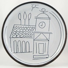 RARE Assiette JACQUES