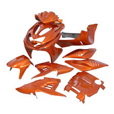 Kit Carénage Str8 Complet (11 Pièces) Aerox / Nitro Orange Métallique