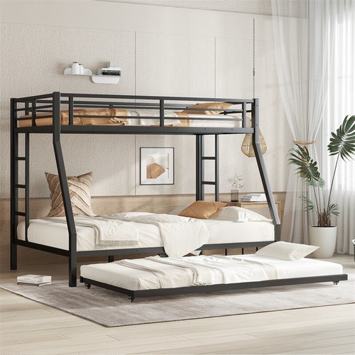 Metal bunk bed - metal,
