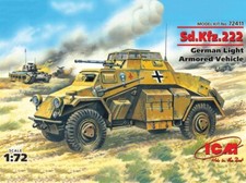 ICM 1/72 KIT MILITAIRE SD KFZ