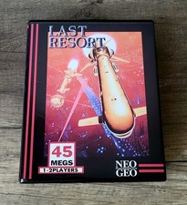 LAST RESORT Neo Geo AES Convert SNK US Version neogeo flying power disk