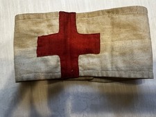 Brassard Ancien de Service Medical - Croix Rouge - Début XX e siècle 