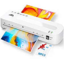 Plastifieuse A4 Chaud/Froid – Plastifieuse avec 10 Pochettes Plastifieuse A4 ...