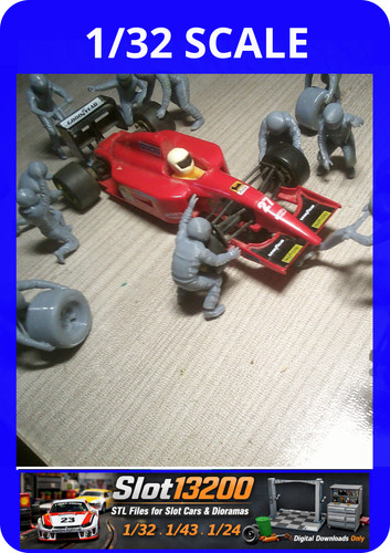 Lot mécanos ferrari f1 - mécanos,