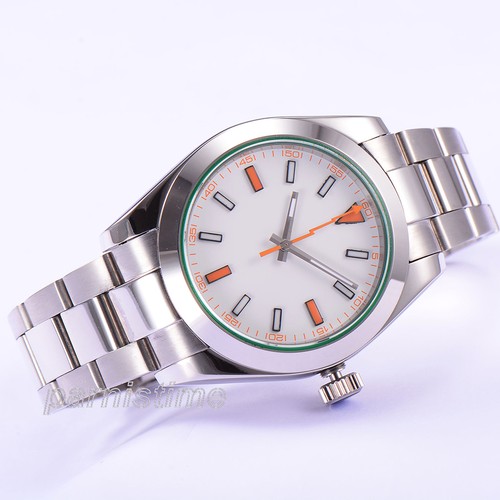 40mm parnis sapphire - sapphire, crystal