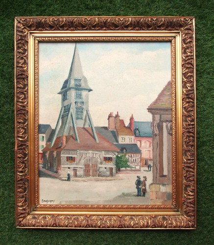 Ancien tableau signé