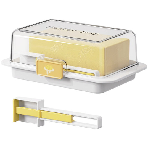 Beurrier plastique avec - beurrier,