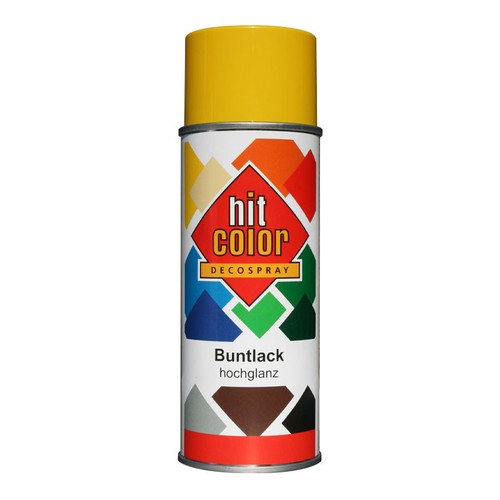 Bombe peinture jaune - bombe,