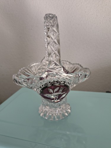 Coupe panier cristal blanc - cristal,