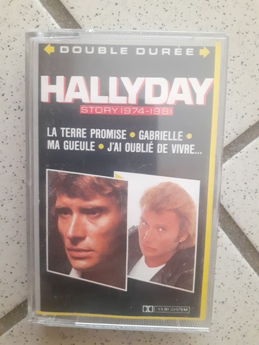 Johnny hallyday k7 audio - hallyday,