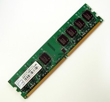 Barrette RAM 1 GO (1 GB) TRANSCEND DDR2 667 Mhz 1,8 V desktop PC / PC de bureau