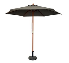 Parasol XXL en bois parasol de