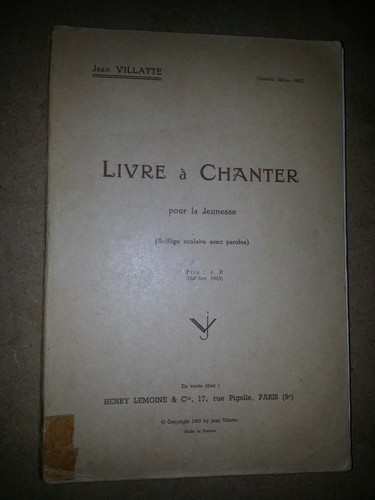 Jean villate livre - jean,