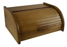 Grand coffre pain bois chêne