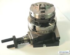 3″ Rotatif Table Avec 65 MM 3 Mâchoire Chuck & Serrage Kit 111052