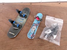 Tech Deck Fingerboard Wake board Double up Greg Nelson + Snowboard Palmer + accs