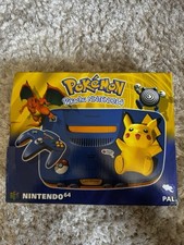 Nintendo 64 Édition Pokemon 100% officielle PACK PIKACHU EUR
