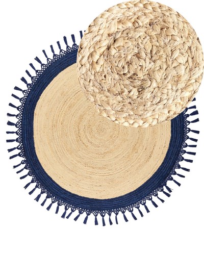 Tapis boho rustique jute - boho, en
