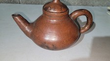 Ancienne petite théière chinoise terre cuite yixing? argile? Poterie?