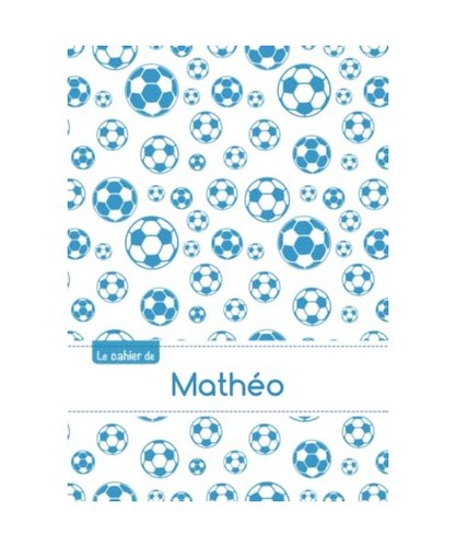 Cahier matheo - de, matheo: