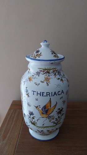 Pot apothicaire faience - d'apothicaire,