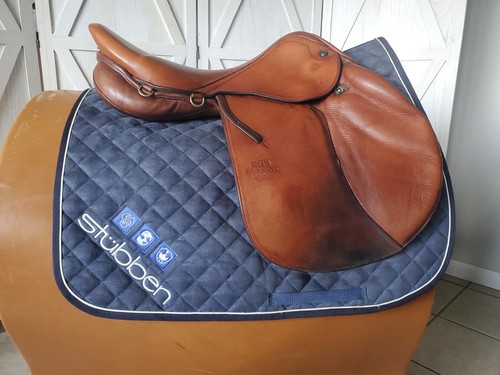 Stubben zaria jump saddle - zaria,