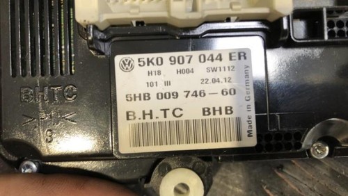 Commande chauffage volkswagen - commande,