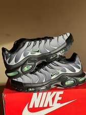 Nike Air Max Plus Tn Black Silver 42 8.5 Supreme requin tuned OG Bw