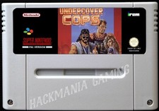 Undercover COPS Pal SNES Super Nintendo Anglais UK earth Bound Chrono...