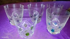 5 VERRES A WHISKY EN CHRISTALE